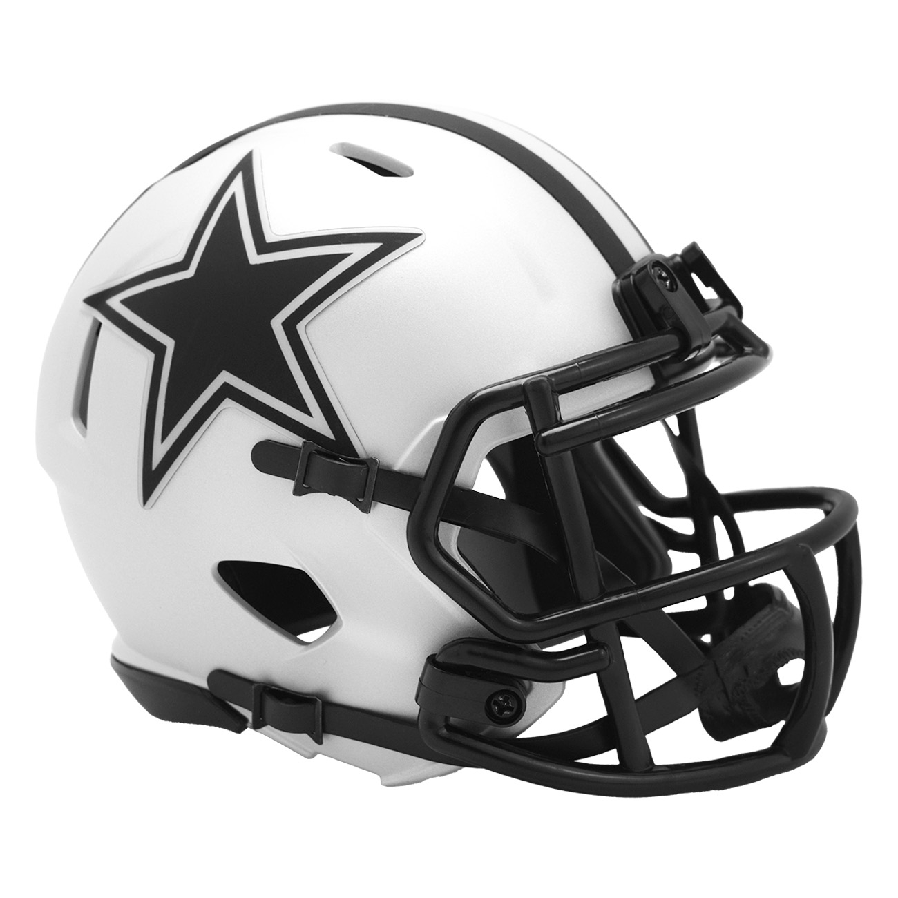 Dallas Cowboys Rave Alternate NFL Speed Mini Helmet Silver