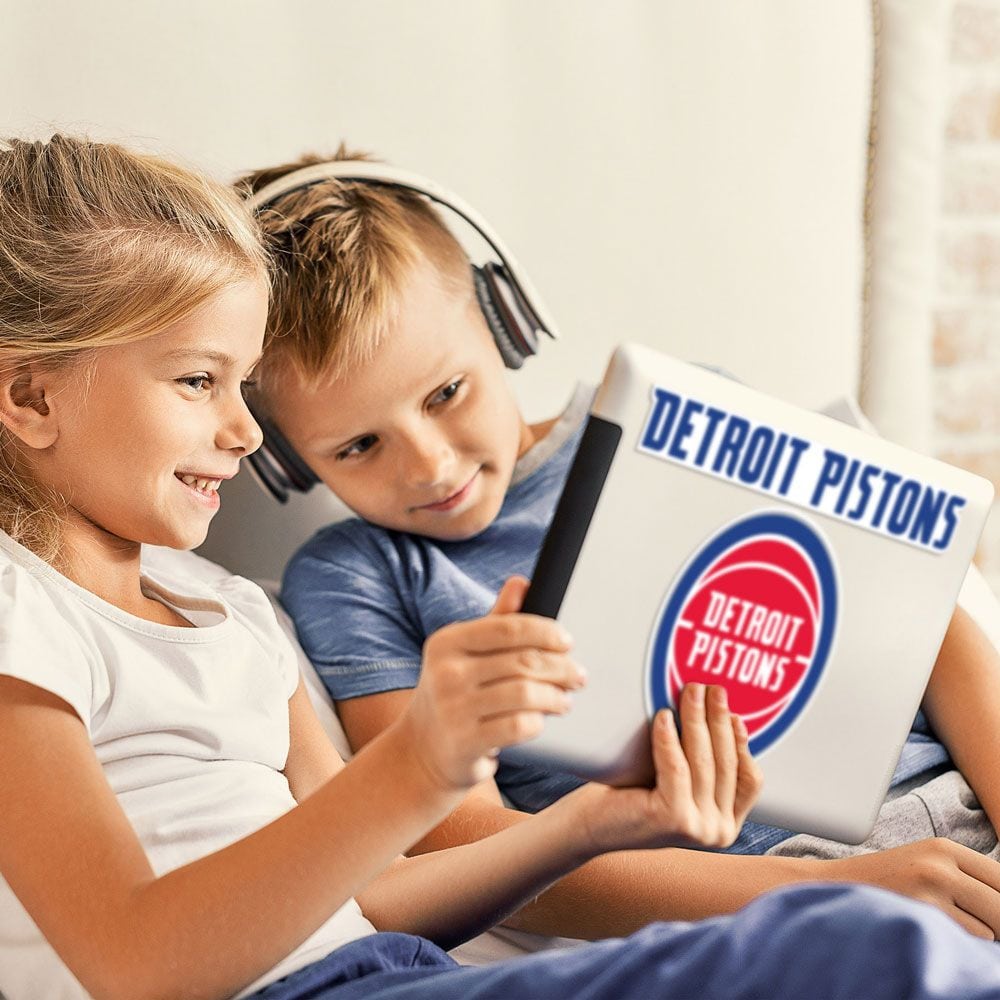 Detroit Pistons Multi-Use NBA Decals Set (3 Pcs.)