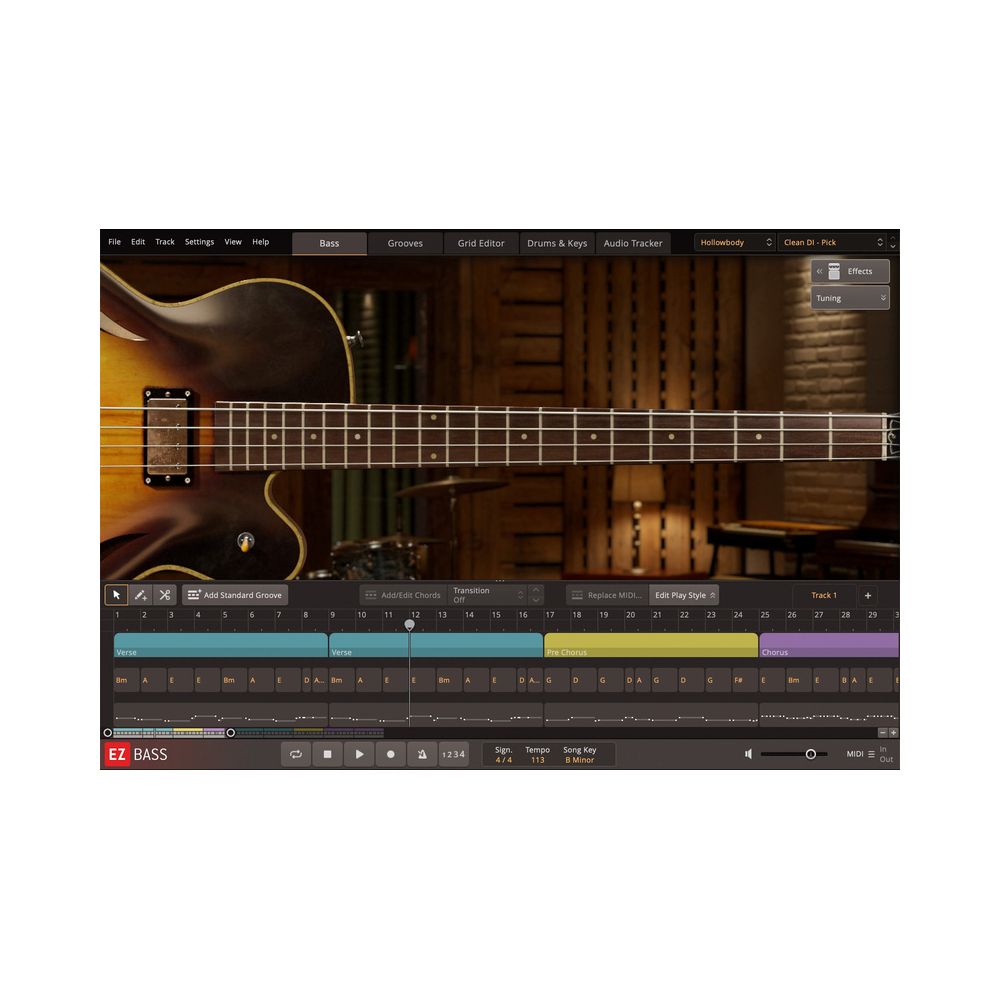 Toontrack EBX Hollowbody – Thomann Ireland