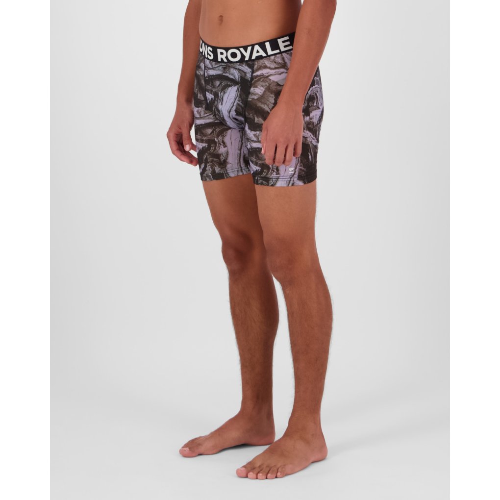 Mons Royale Hold 'em Merino Boxer Men - rock camo