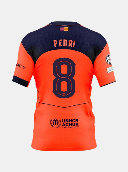 Pedri | Ucl Junior Third Jersey 25/26 Fc Barcelona T90 - Player'S Edition
