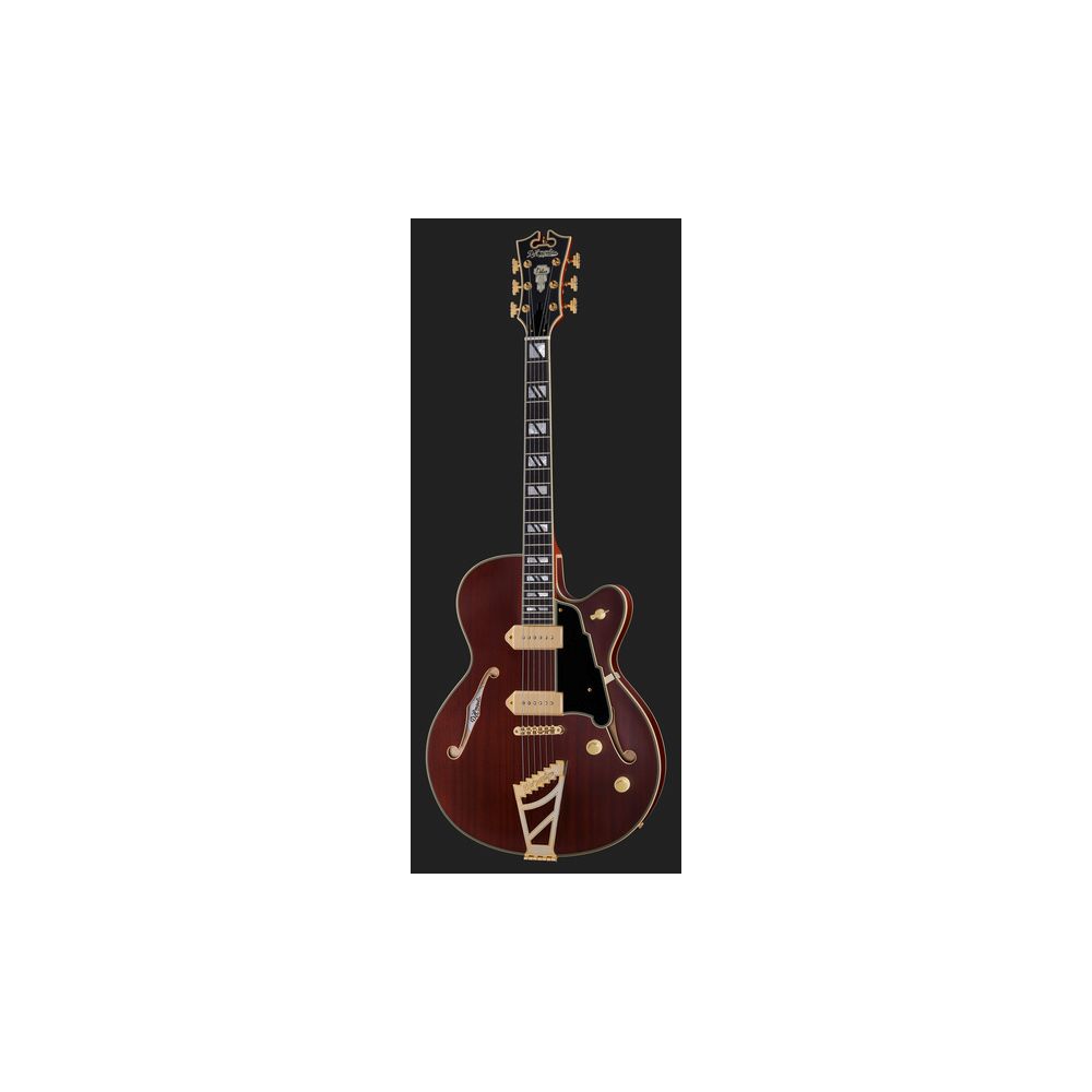 DAngelico Deluxe 59 Satin Trans Wine – Thomann Ireland