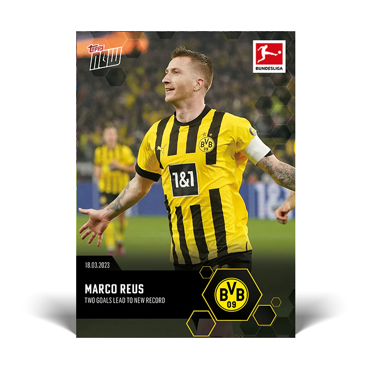 Topps UK - Two goals lead to new record - Bundesliga TOPPS NOW® Card #161