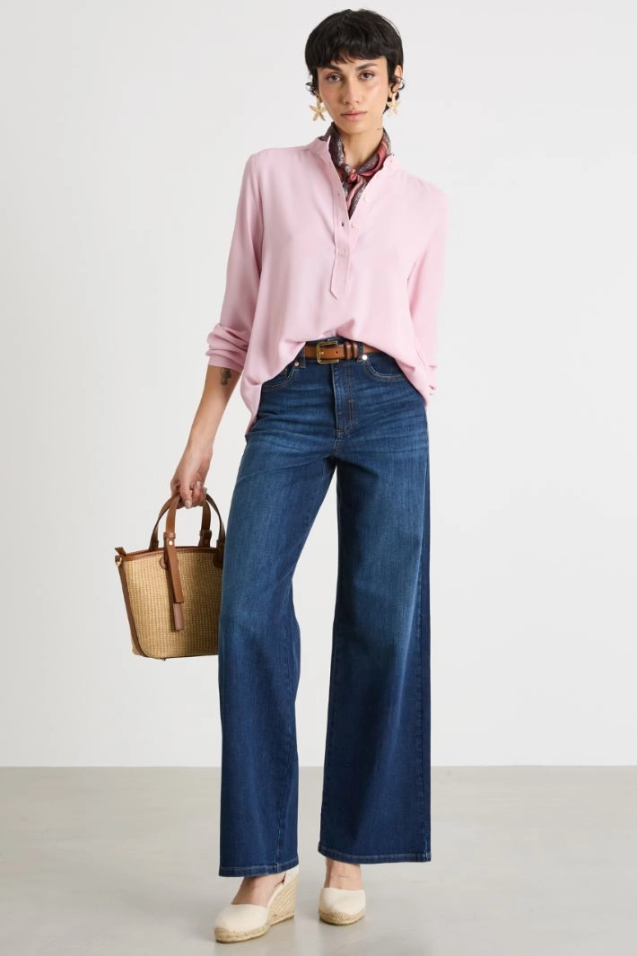 Wide-leg jeans - BLUE