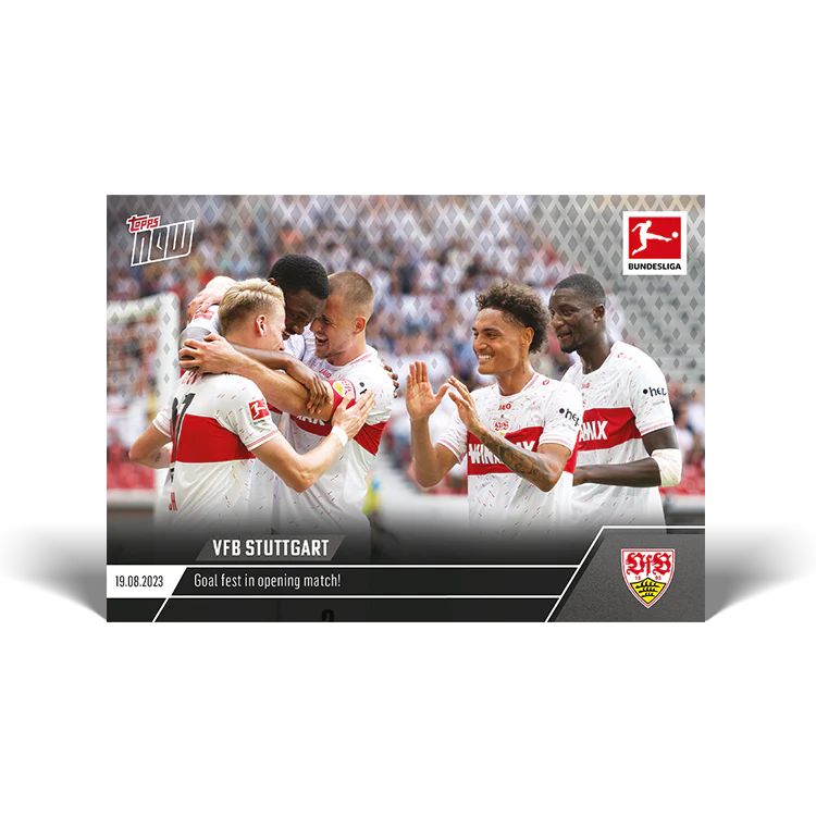 Topps UK - Goal fest in opening match! - Bundesliga TOPPS NOW® Card #7