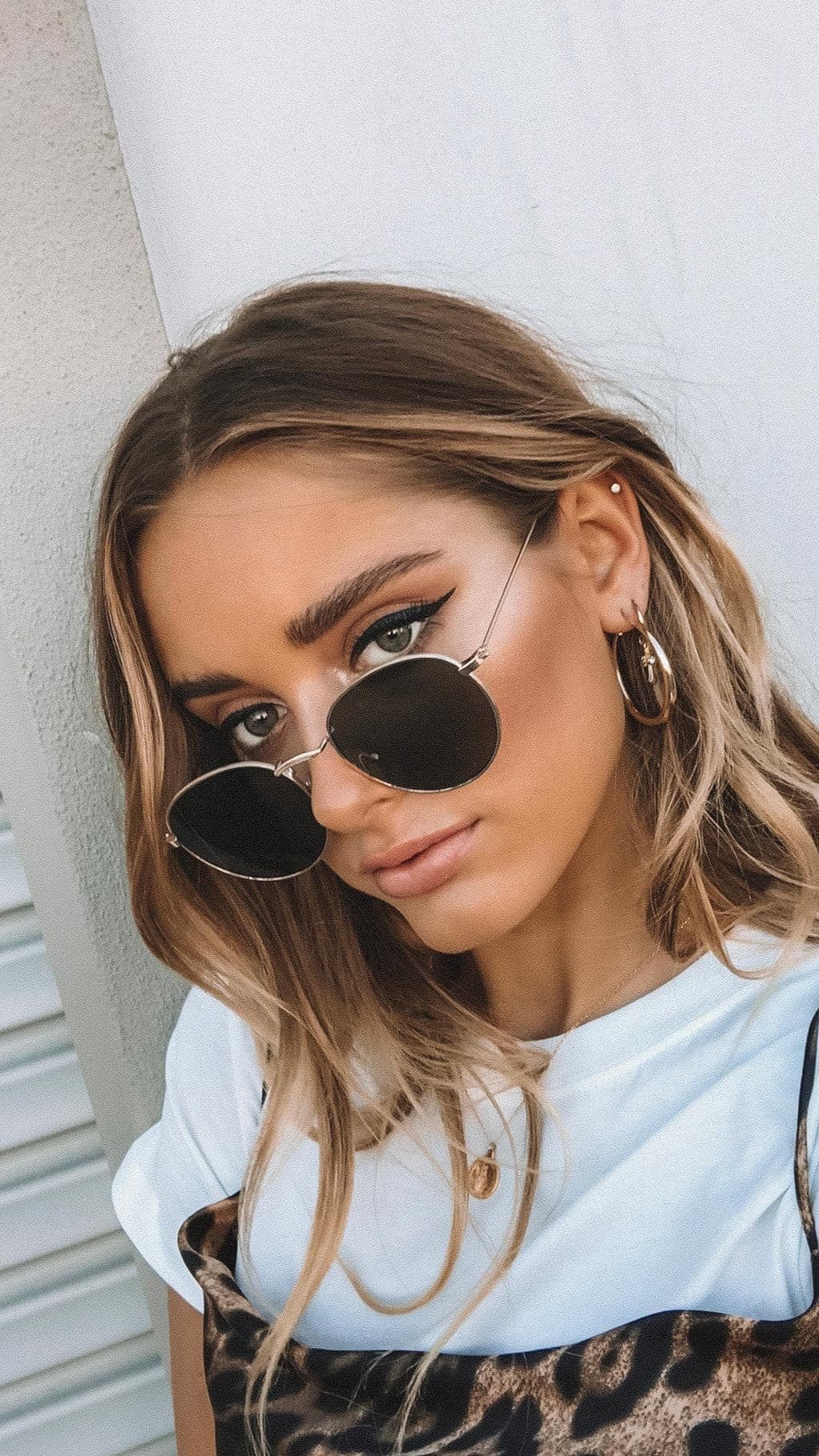 Karmen Sunglasses - Black/Gold