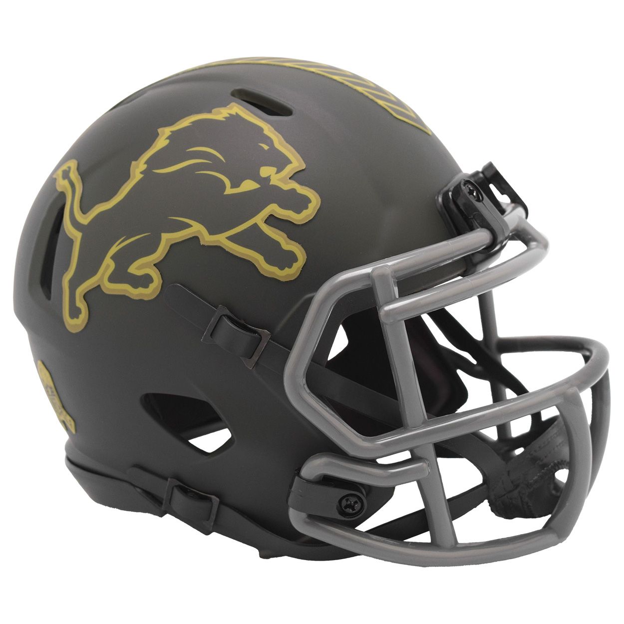 Detroit Lions 2025 Salute to Service NFL Speed Mini Helmet