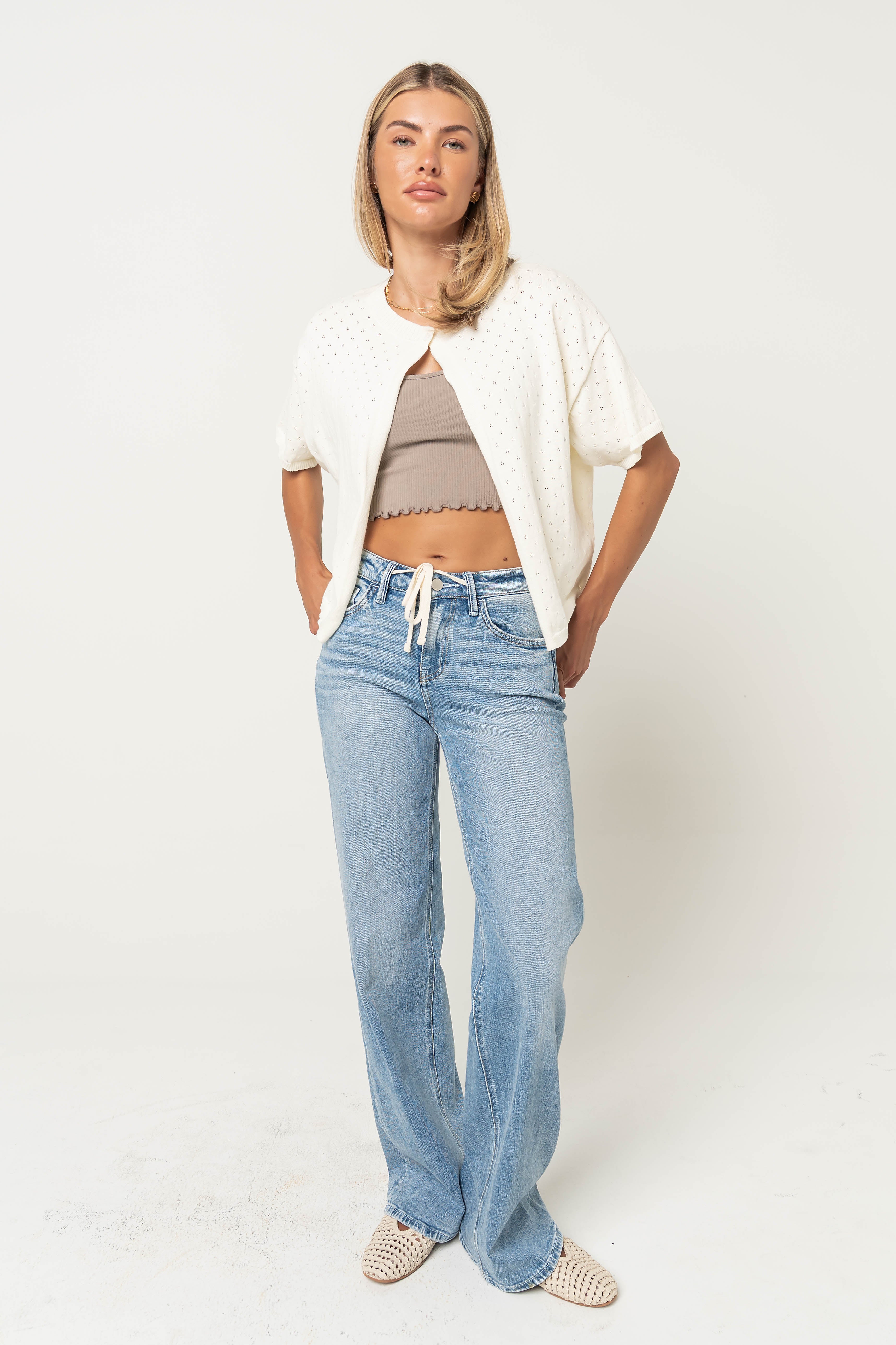 Kelsey Wide Leg Jeans