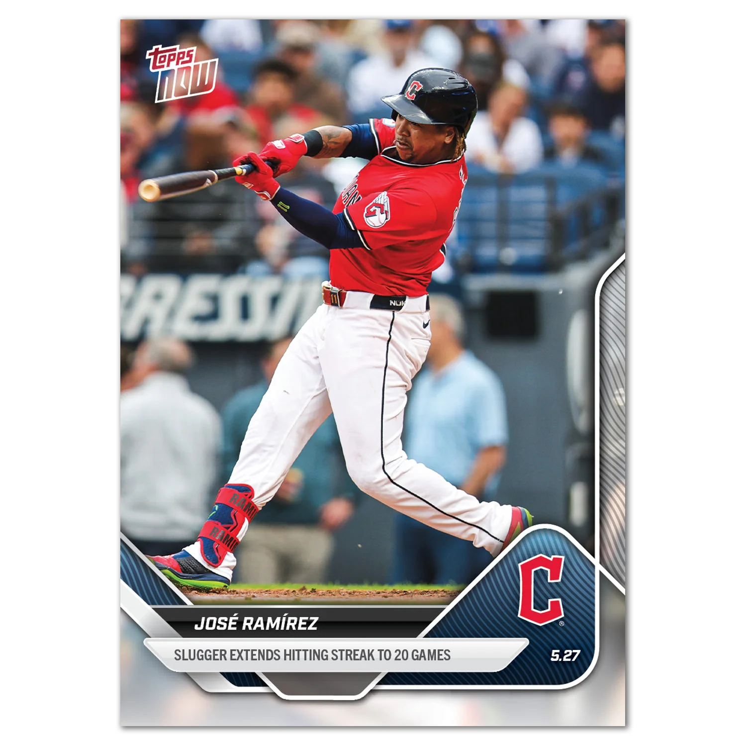 José Ramírez - 2025 MLB Topps NOW® - Card 222