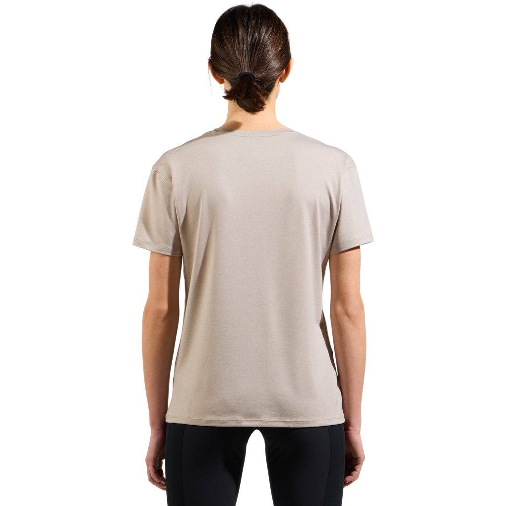 Odlo Ascent Sun. Sea. Mountains. T-Shirt Women - silver cloud melange