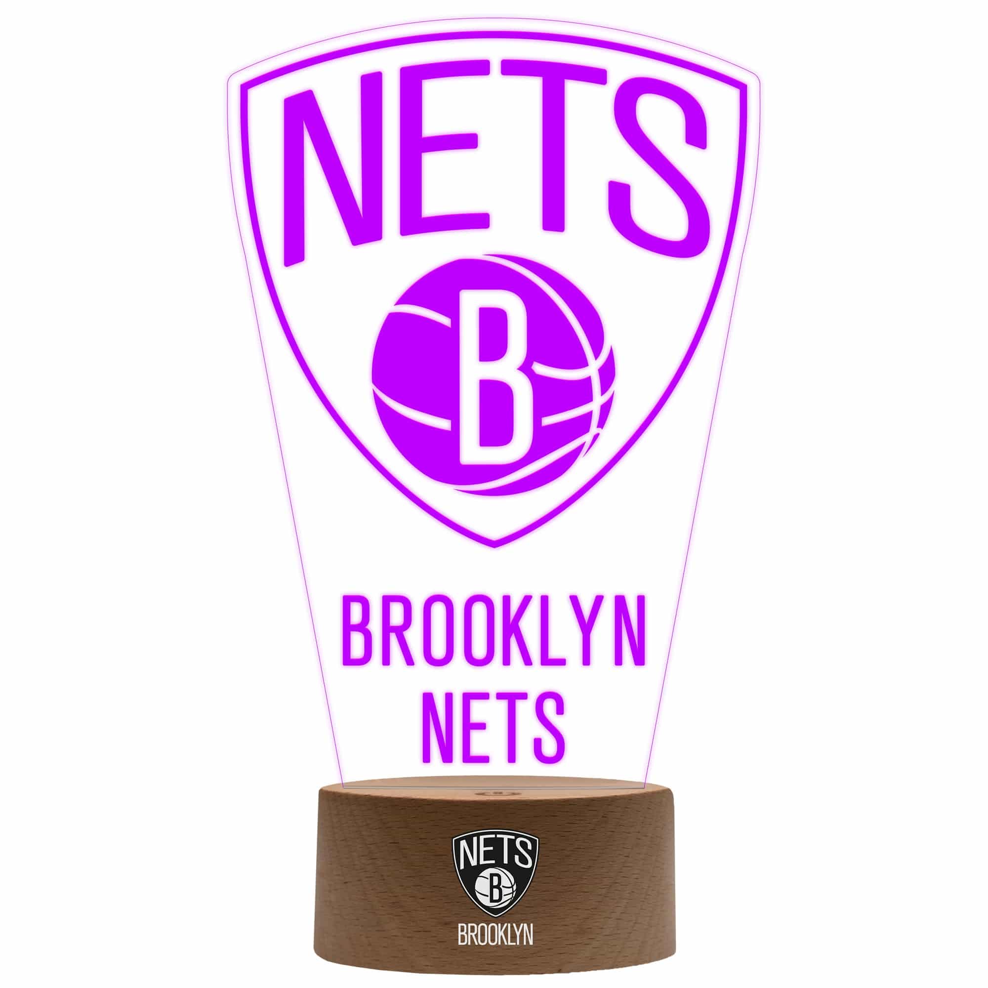 Brooklyn Nets NBA Team Logo LED Sign
