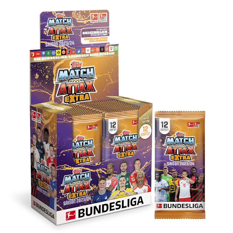Bundesliga Match Attax Extra 2024 - Full Box