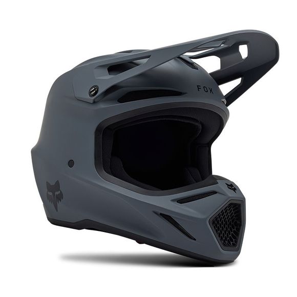 Fox V3 SOLID 2025 cross helmet - BlackRef: FX5123