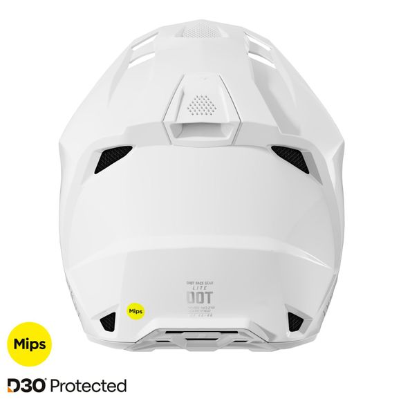 Shot LITE cross helmet - SOLID 2026 - WhiteRef: SO2985