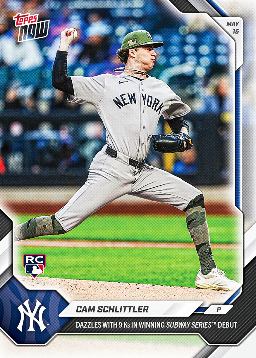 Cam Schlittler - 2026 MLB Topps NOW® - Card 206