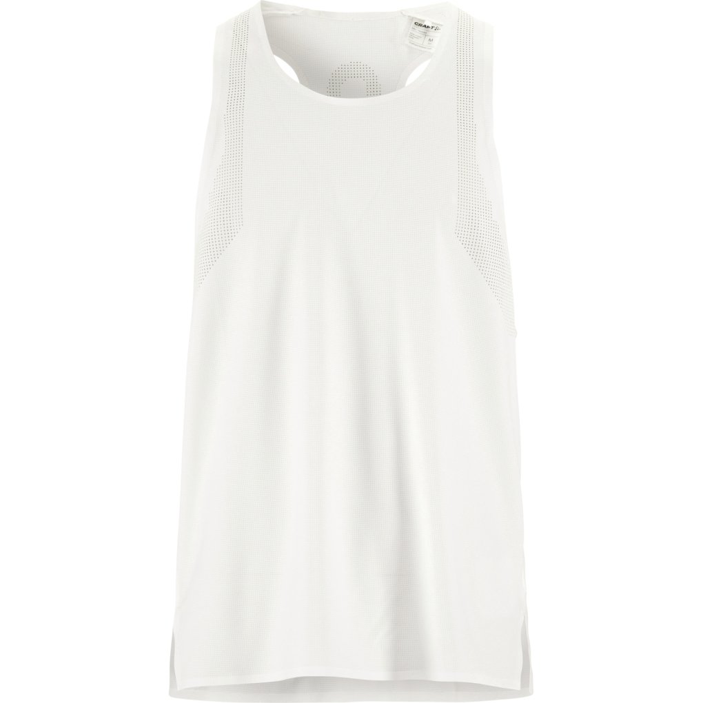CRAFT Race Day 2 Singlet Men - White
