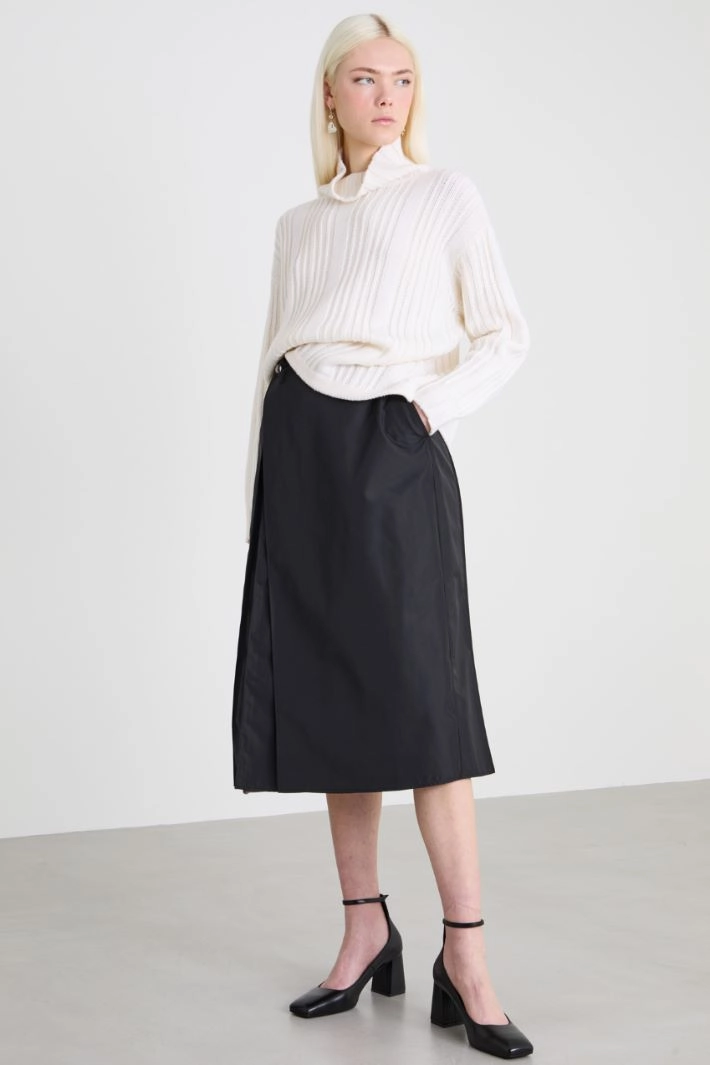 Duchesse skirt - BLACK