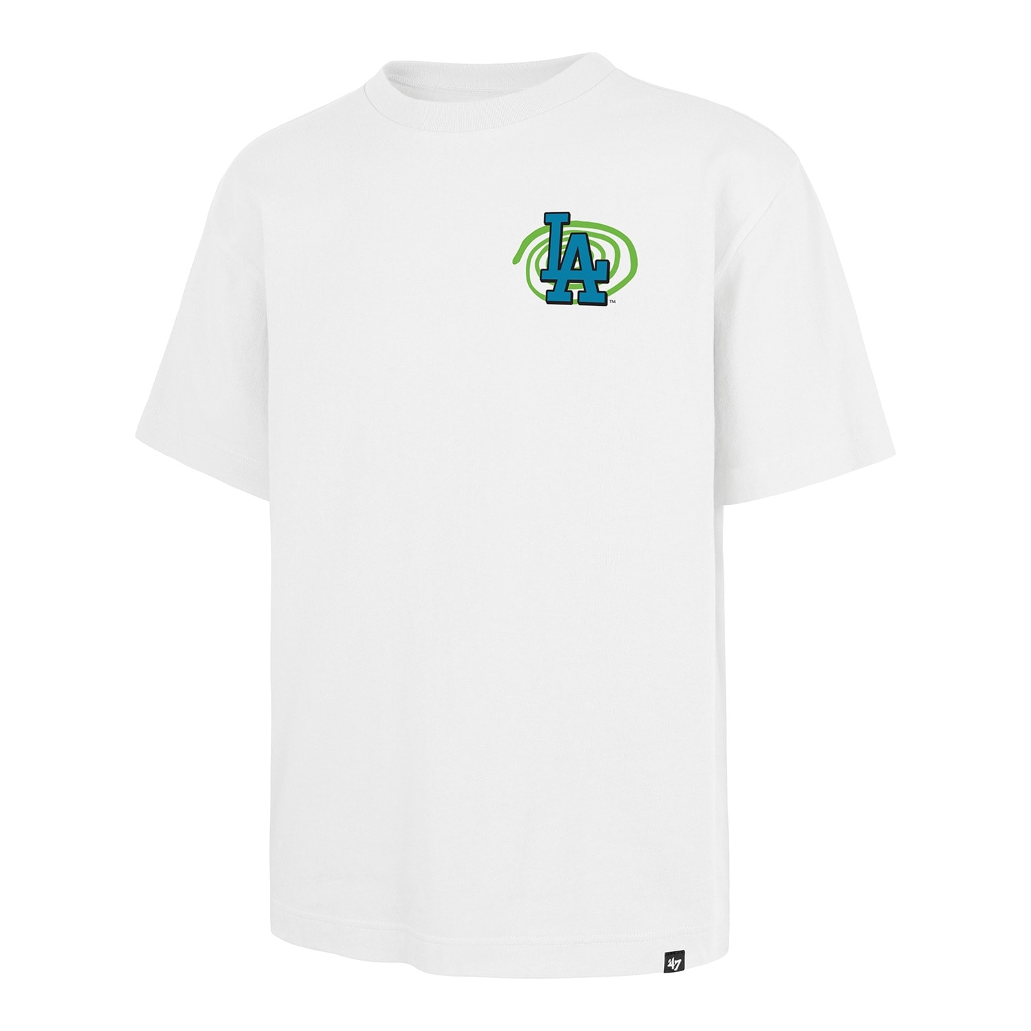 Los Angeles Dodgers Psychadelica '47 Foundation MLB T-Shirt White