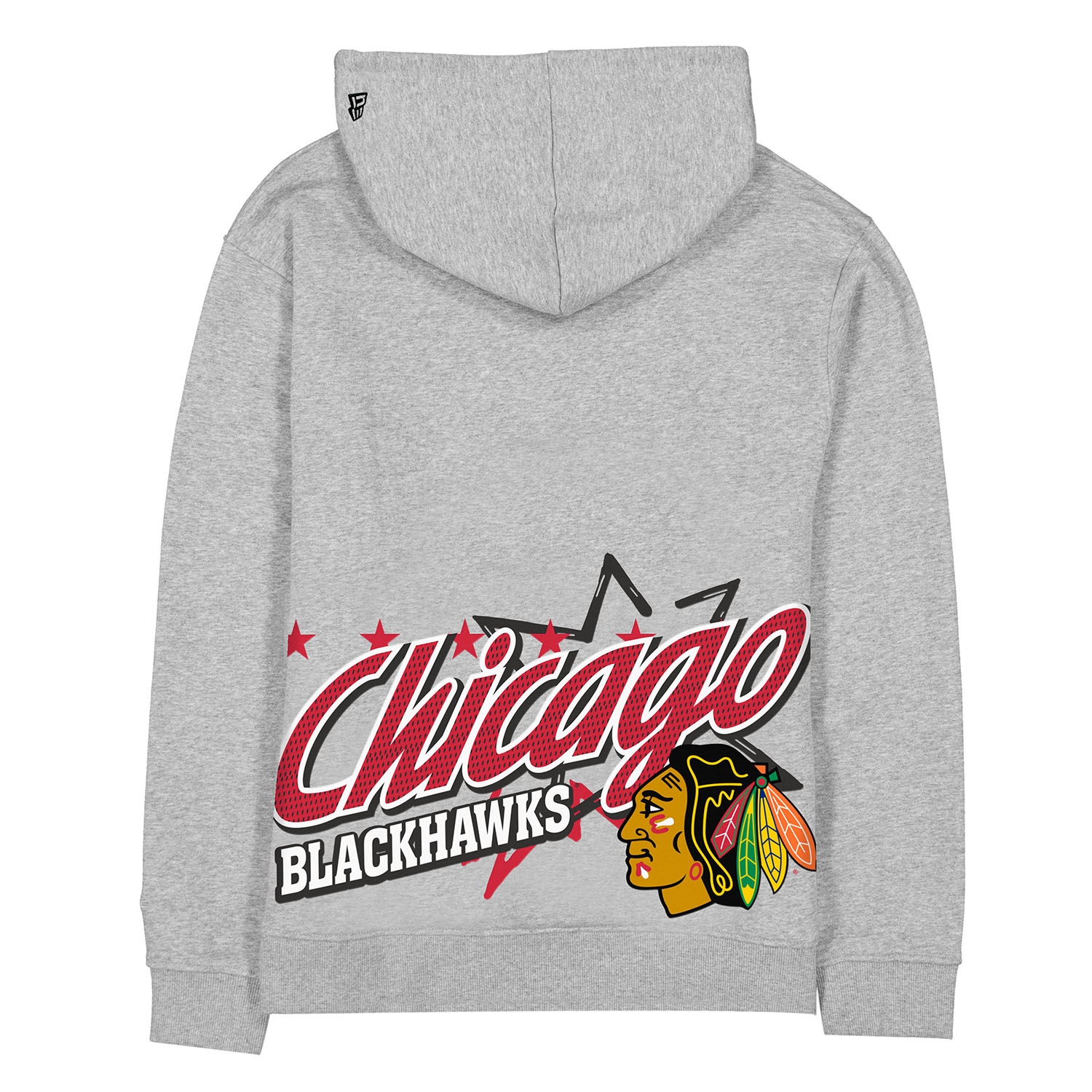 Chicago Blackhawks Sport Classics Oversized NHL Hoodie Gray
