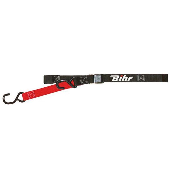 Bihr Transport Strap with Buckle Black/Red UniversalRef: 893549 / 1060272