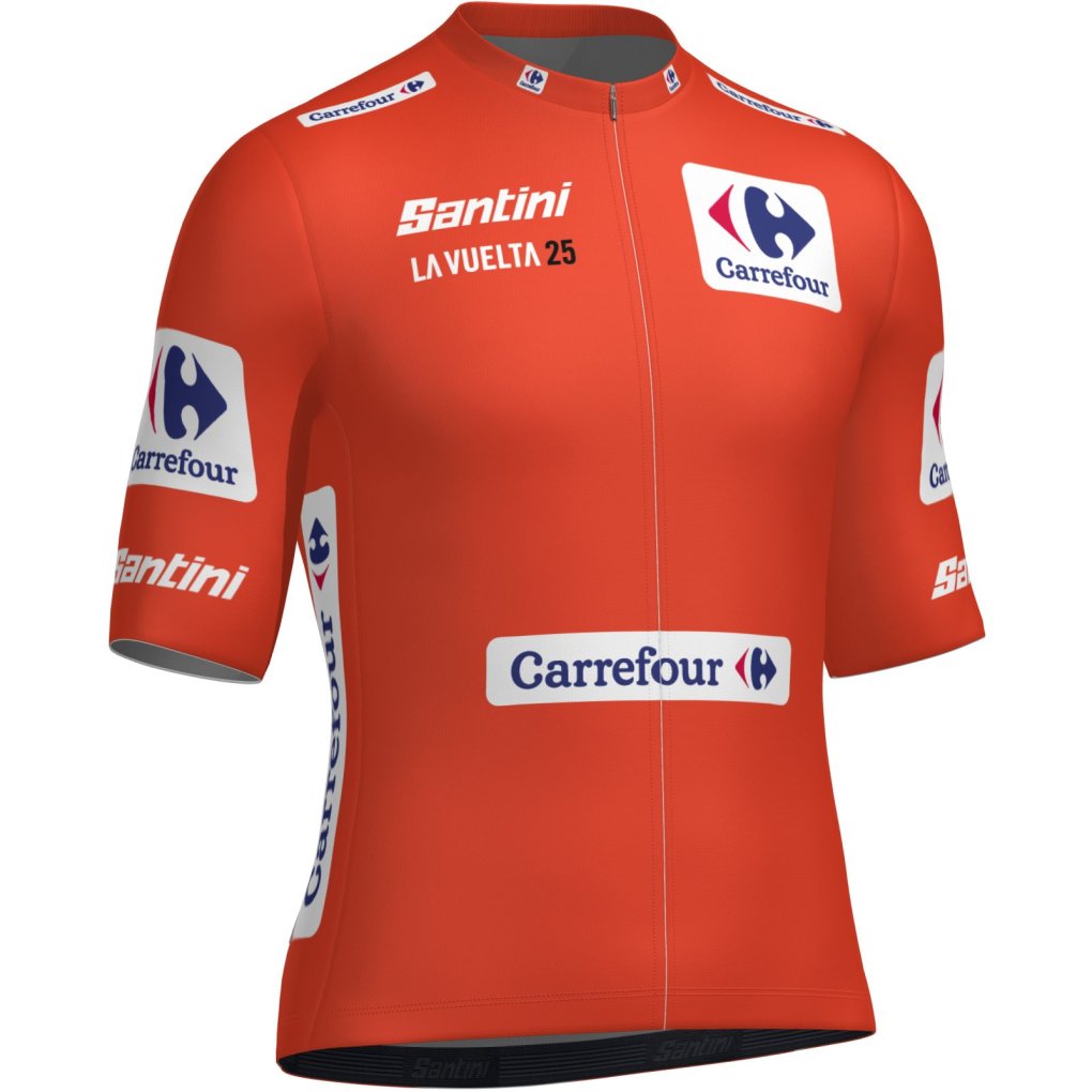 Santini La Vuelta Red Jersey Men RE97175C25LVLDER - red RS