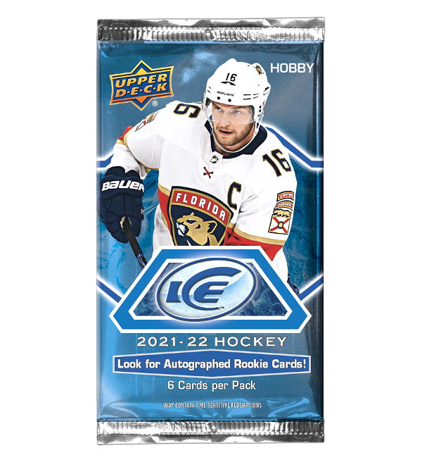 Upper Deck NHL 2021-22 Hockey - ICE - Hobby Box