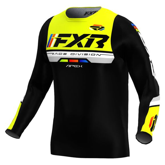 Maillot cross FXR APEX ENFANT - Jaune / NoirRef : FXR1735