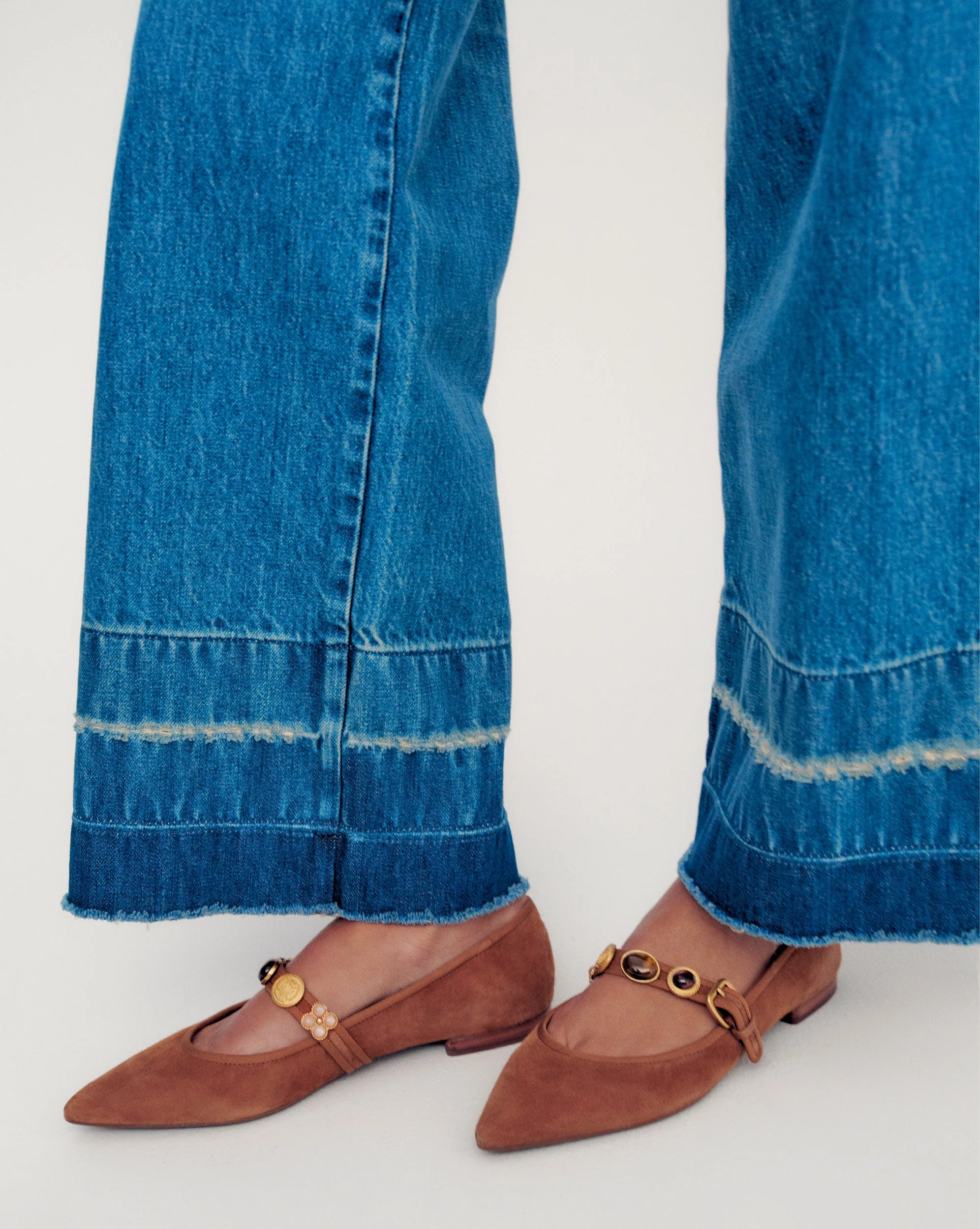 Selene Embellished Flat