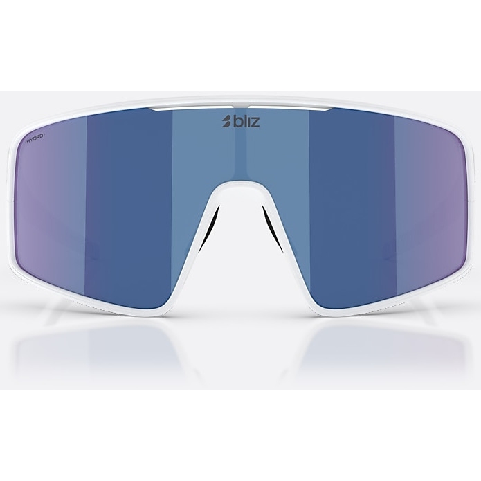 Bliz P001 XL Glasses - White - Grey Blue Mirror