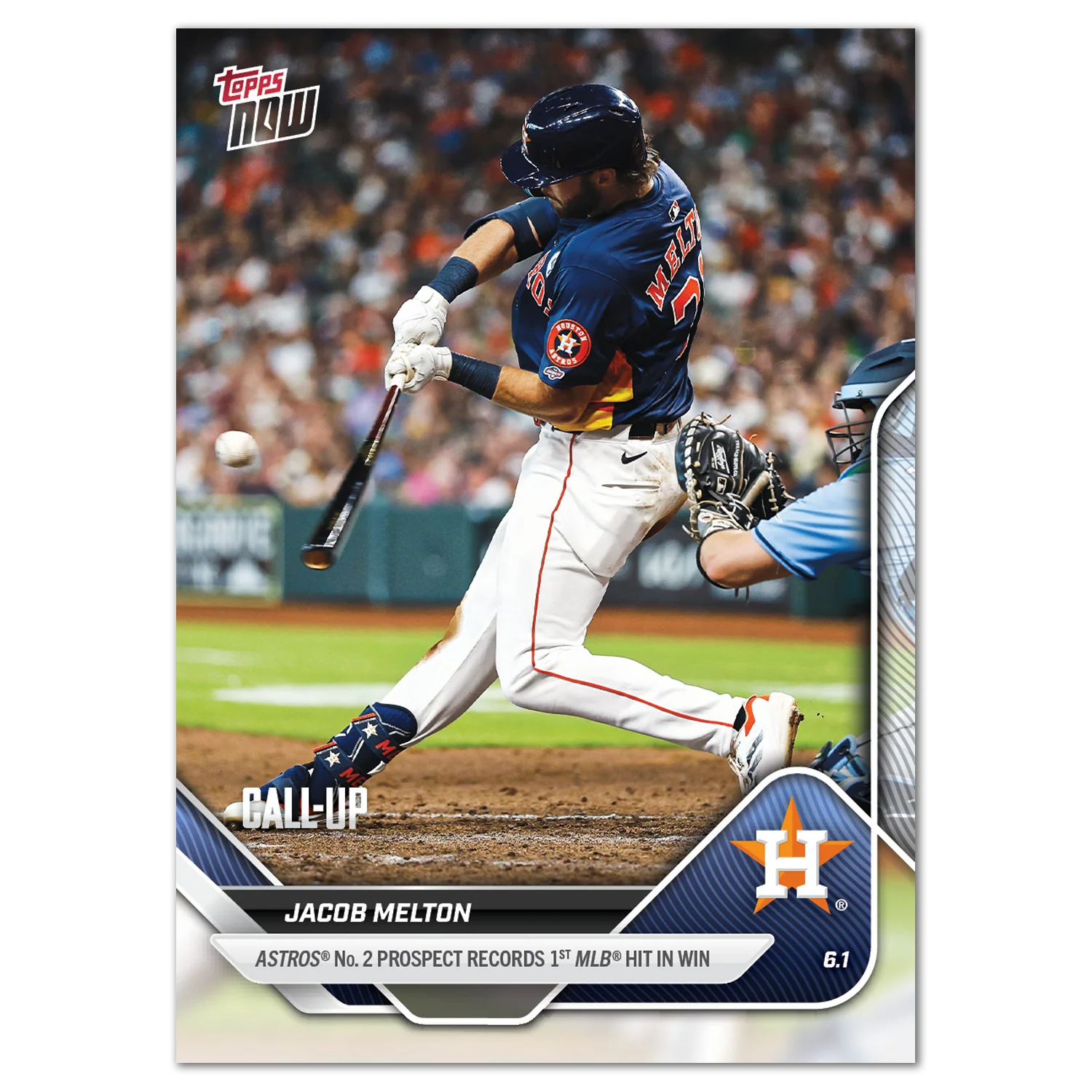 Jacob Melton - 2025 MLB Topps NOW® - Card 246