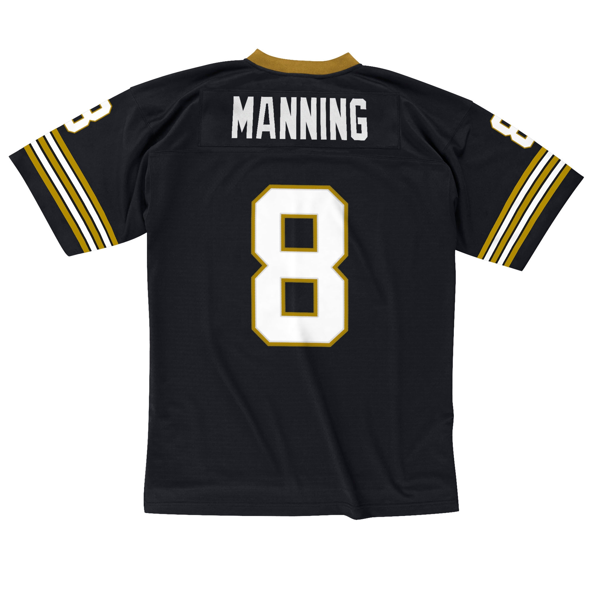 Archie Manning #8 New Orleans Saints Mitchell & Ness Throwback NFL Jersey Black