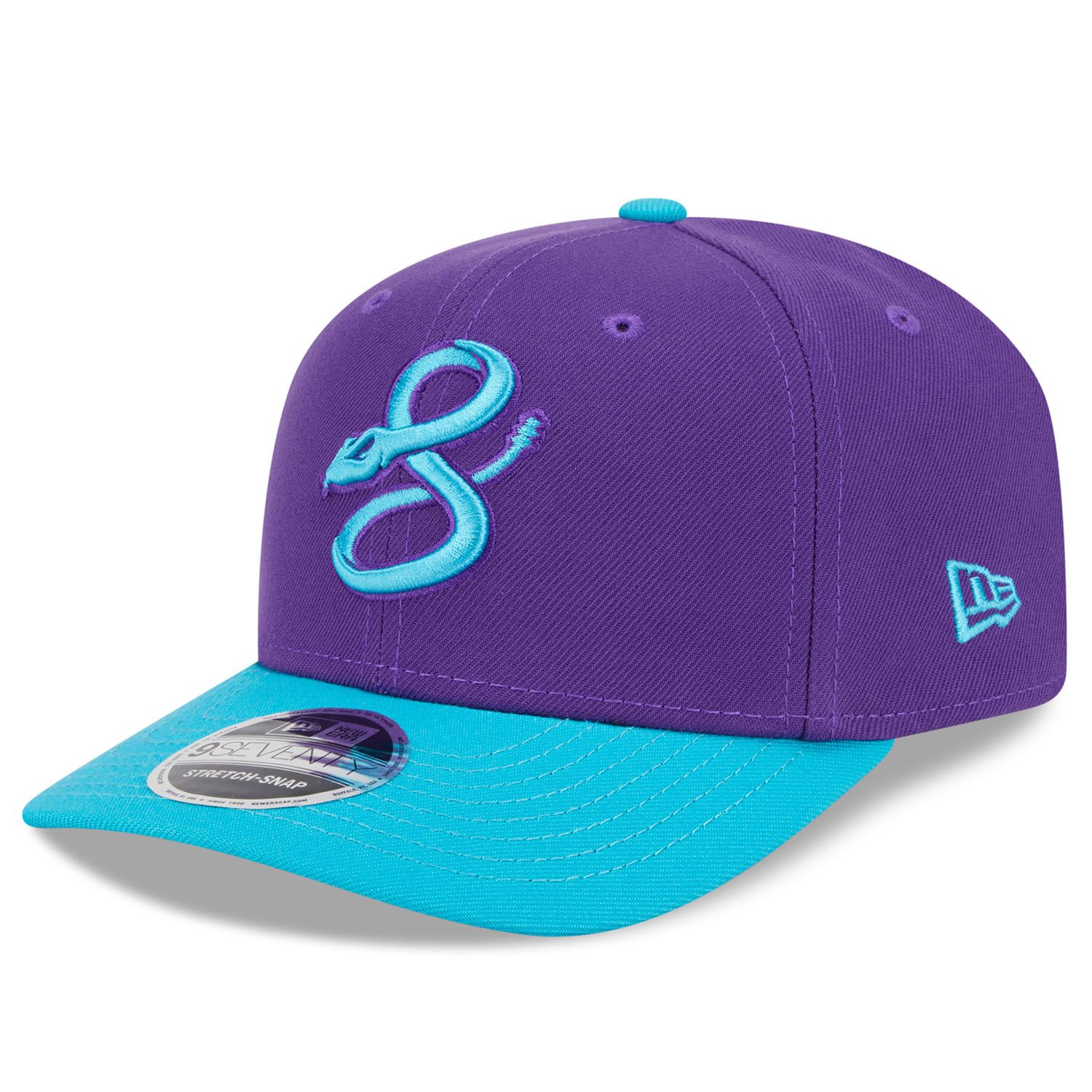 Arizona Diamondbacks MLB City Connect Stretch-Snap 9SEVENTY Cap Purple/Teal