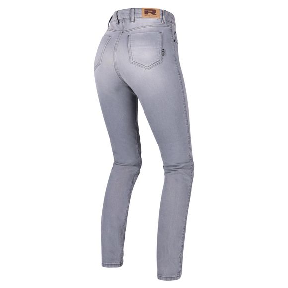 Jean Moto Richa TROJAN LADY - Slim - GrisRef : RC0710