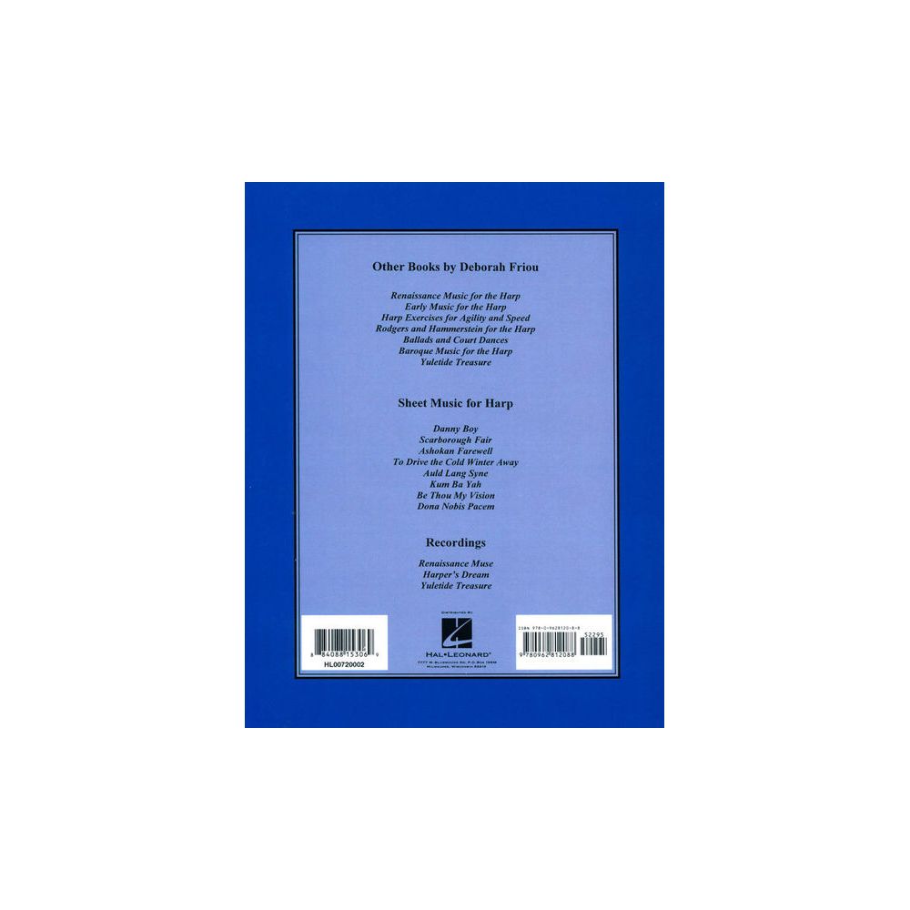 Friou Music Classical Music For The Harp – Thomann Ireland