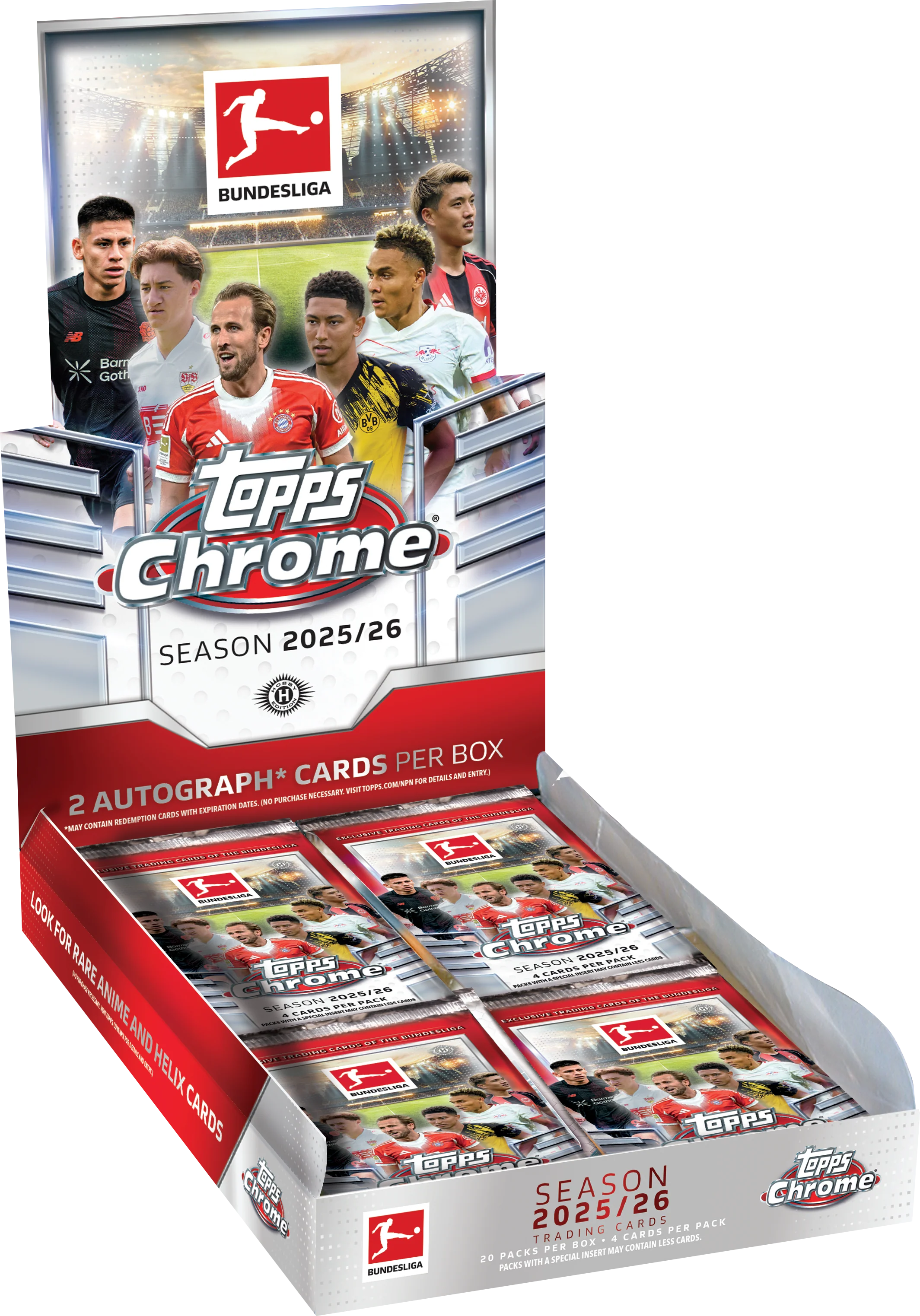 Topps Chrome® Bundesliga 2025/26 - Hobby Box