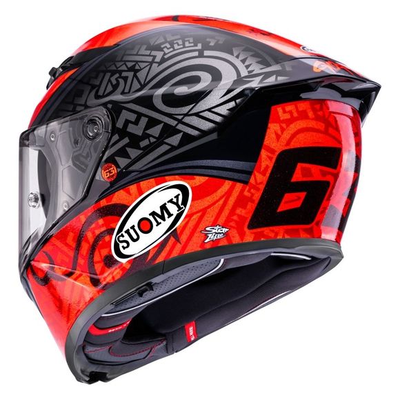 Suomy STELLAR 2 full face helmet - BAGNAIA REPLICA 2023 - Black / RedRef : SU0466