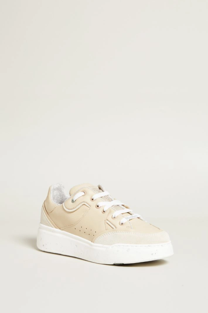 Platform sneakers - BEIGE