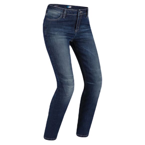 PMJ RIDER LADY Motorcycle Jeans - Slim Fit - BlueRef: PMJ0023