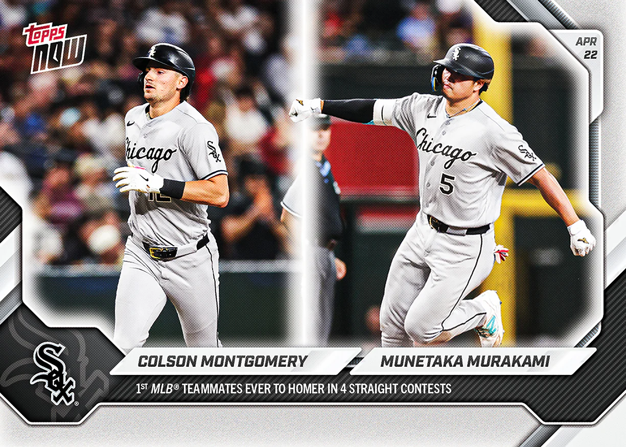 Colson Montgomery / Munetaka Murakami - 2026 MLB Topps NOW® - Card 111 - PR: 2543
