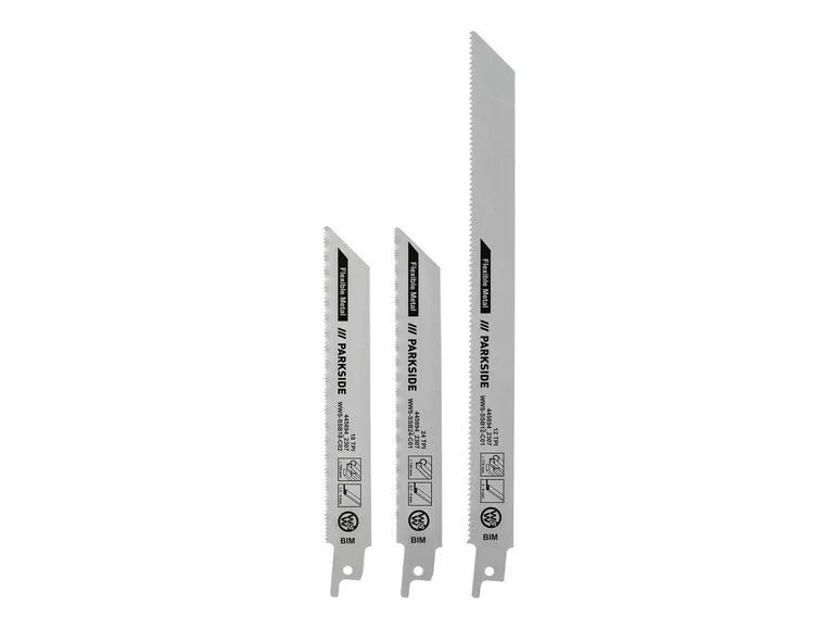 Jeu de lames de scie sabre PFSZ 3 B1, 3 pièces