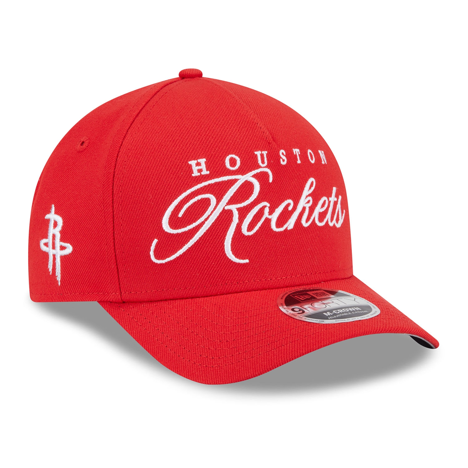 Houston Rockets 2025 NBA Draft 9FORTY M-Crown A-Frame Snapback Cap Red