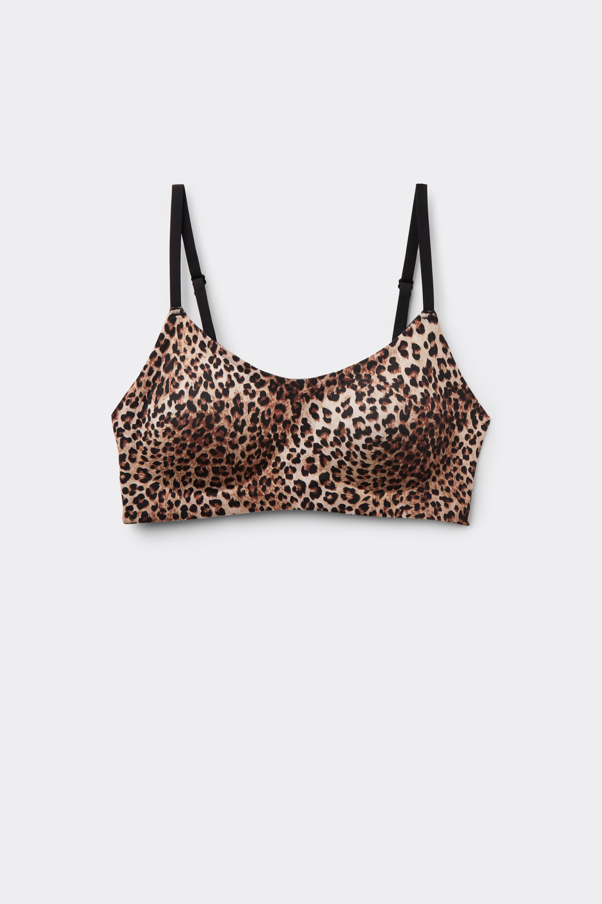 Natural Lifting Plus Laser Cut Printed Push-Up Bra