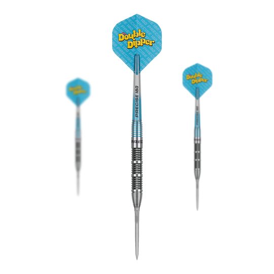 Precise 180 Bela Schugmann Double Dipper V1 steel darts