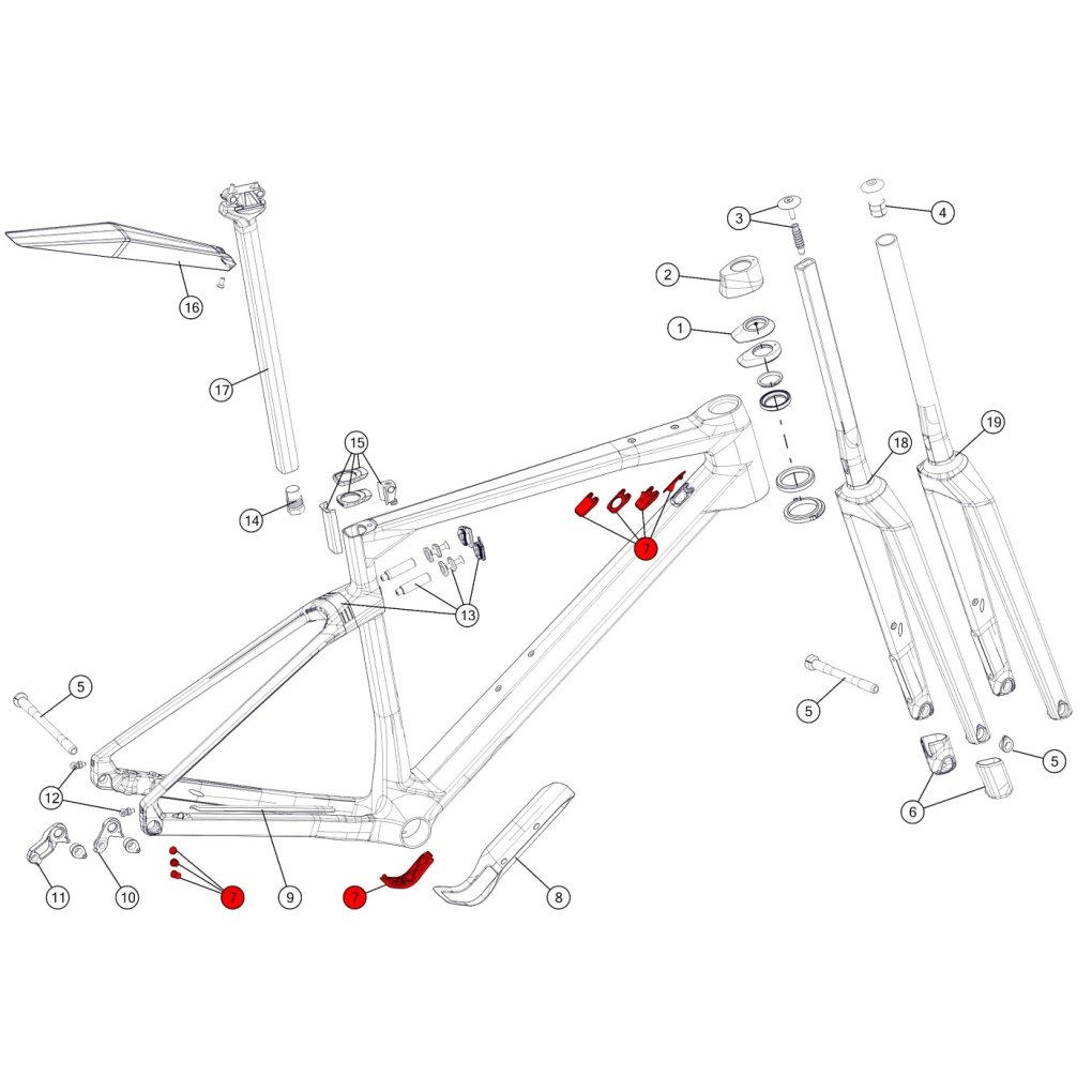 BMC Cable Guide #24 for UnReStricted (as from 2020) - 302087