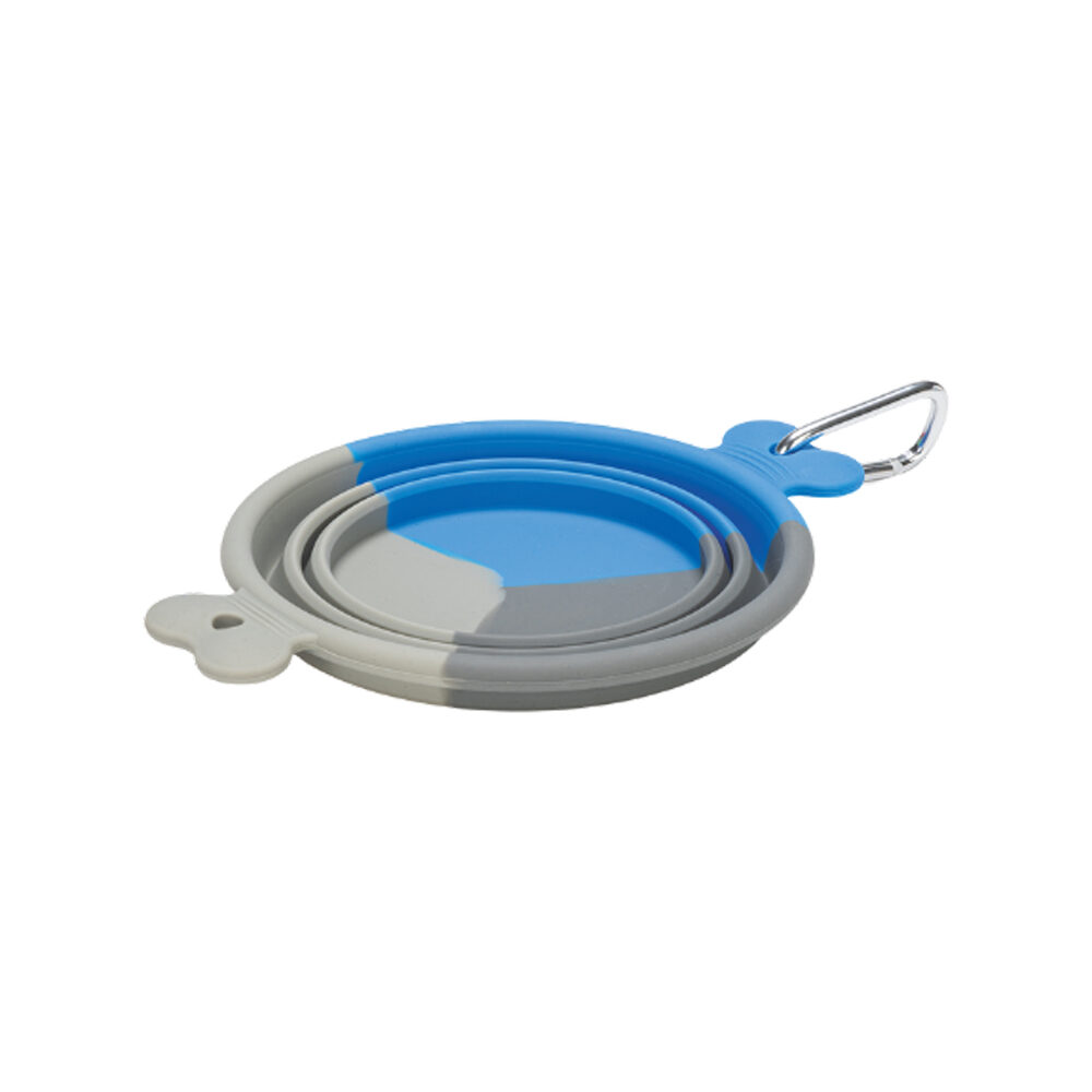 Beeztees Travel Bowl Rua - Blue