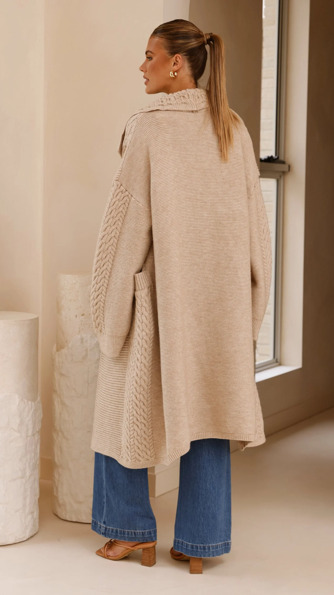 Sana Cardigan - Beige