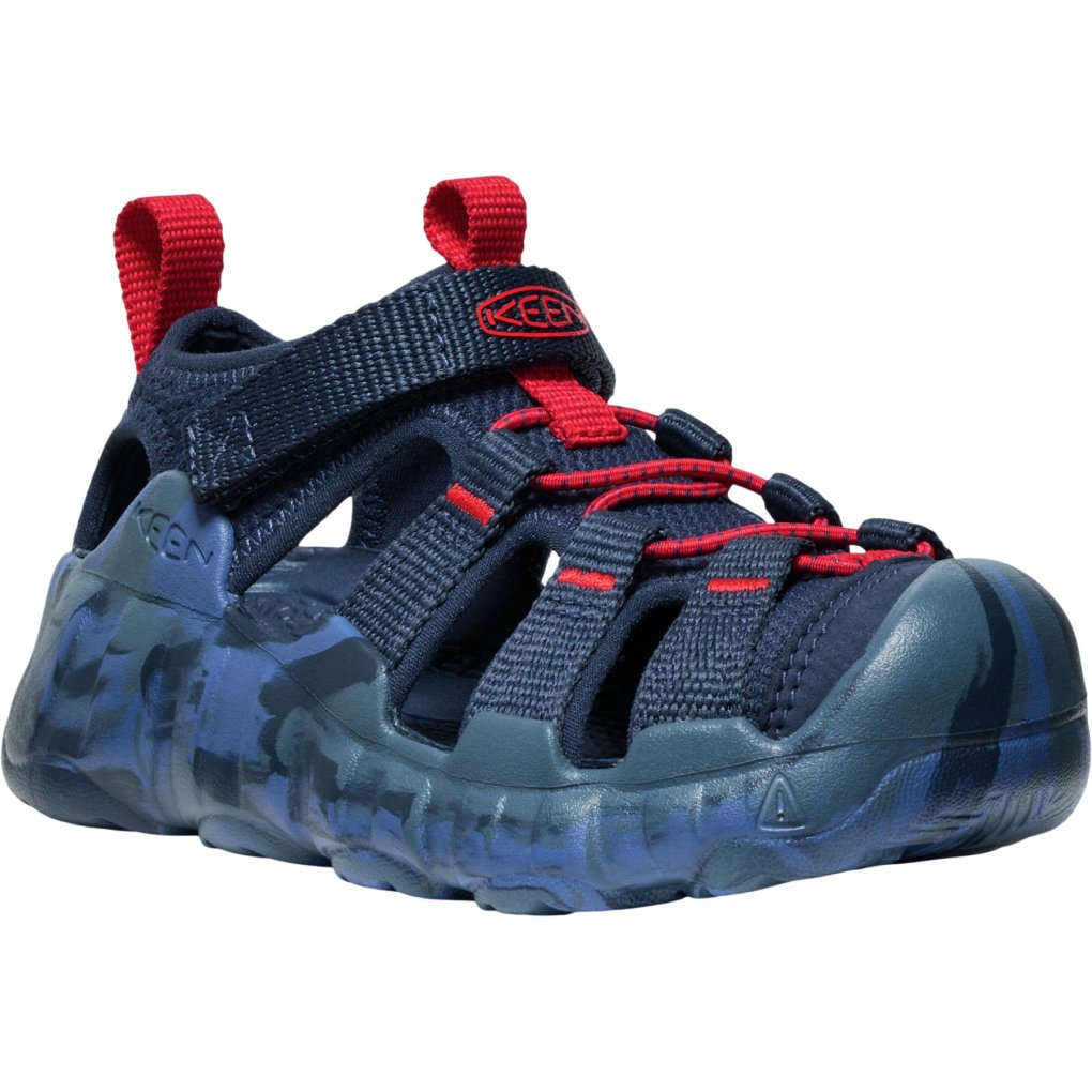KEEN Hyperport H2 Sandals Children - Naval Academy/Red Carpet