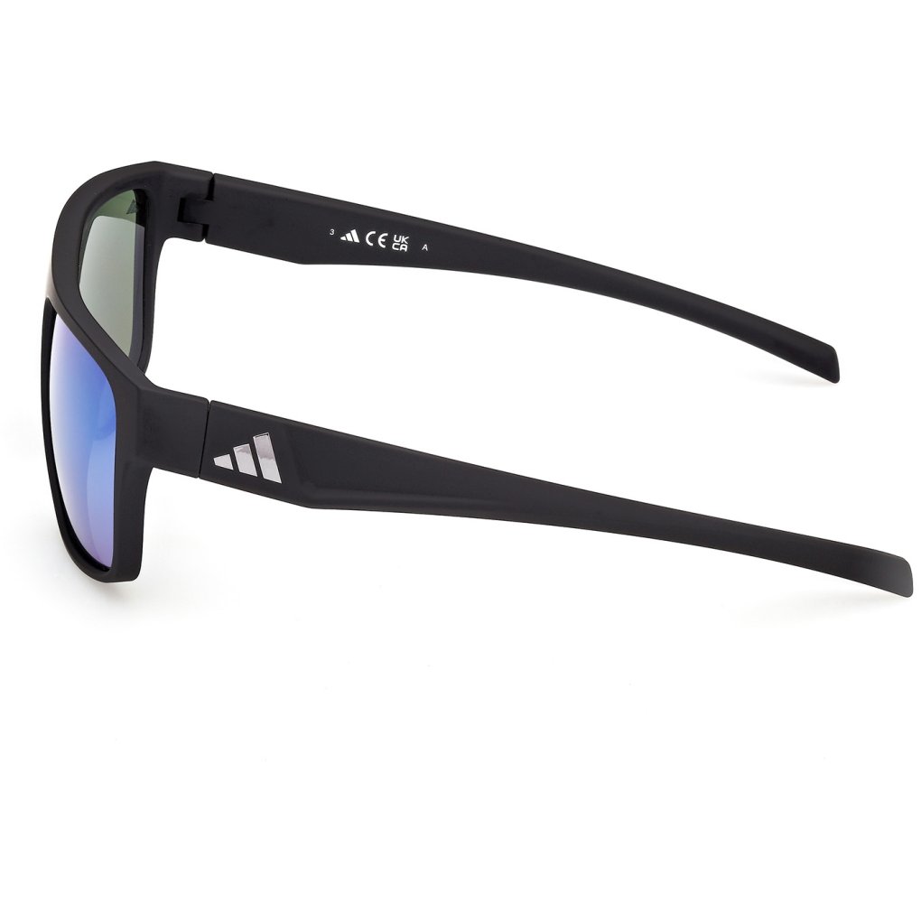 adidas Essentials ES0003 Glasses - matte black / green mirror