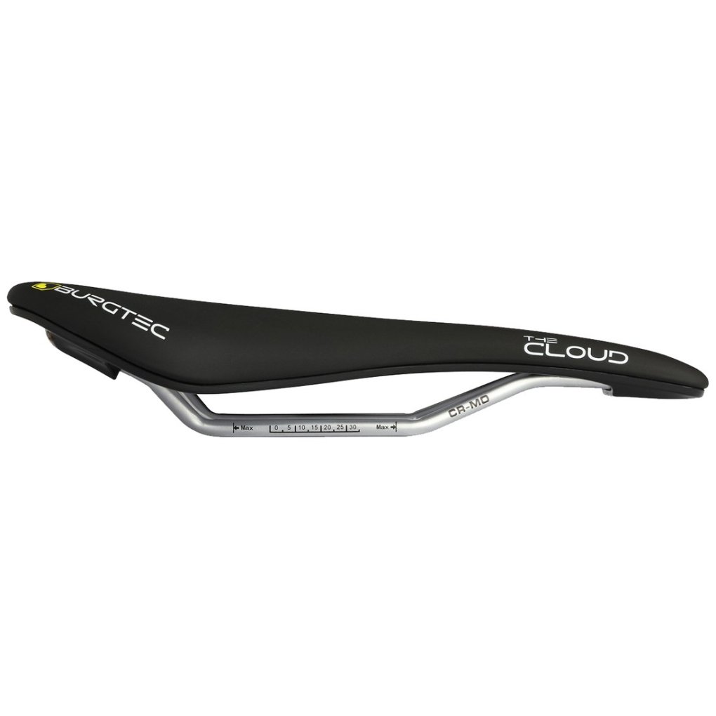 Burgtec The Cloud Saddle - CroMo Rails - Burgtec black