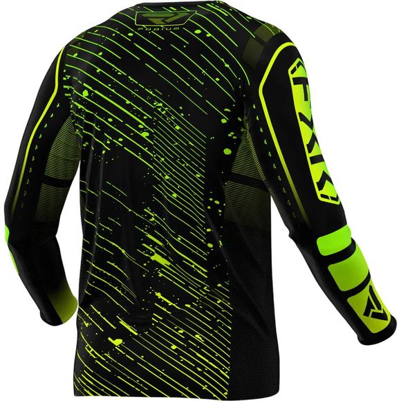 FXR PODIUM MX 25 2026 cross jersey - Black / YellowRef: FXR0828